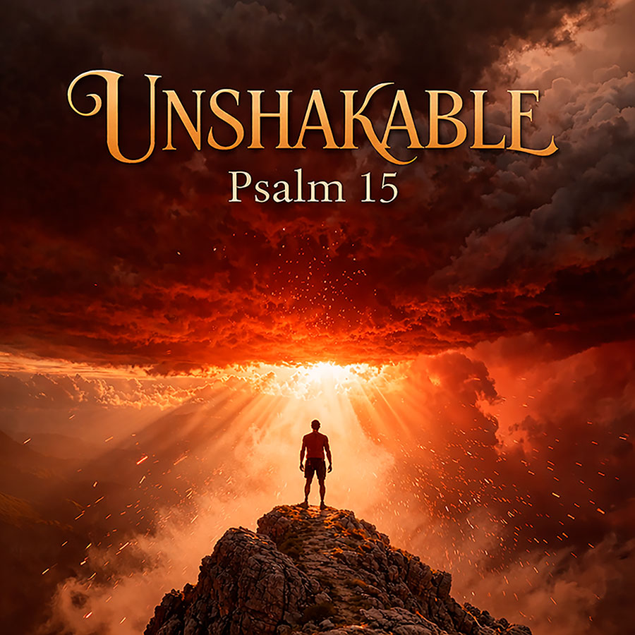 Psalm 15 Unshakable cover